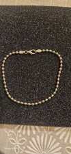 585 Gold Armband Kugelmuster