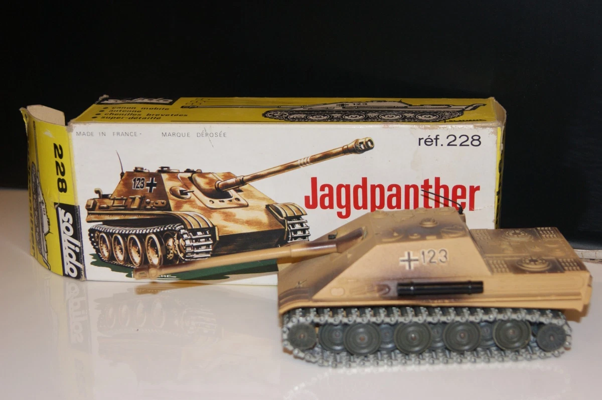 Char Jagdpanther motorisé électrique SOLIDO 229