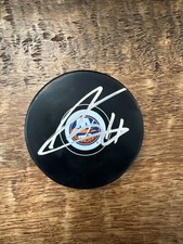 Anthony Duclair Signed New York Islanders Puck JSA Coa Autographed