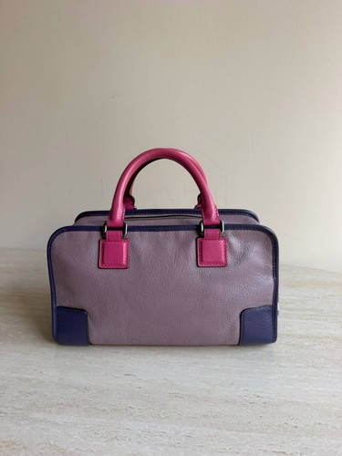 Loewe Amazona Colorblock Top Handle Bag Womens Designer Handbag Shoulder Purse