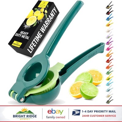 Sturdy Aluminum Lemon Squeezer with Coated Finish for Easy Fruit Processing