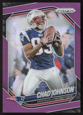 2025 Panini Prizm Purple 91/125 Chad Johnson #180 JW1