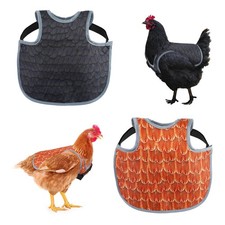 Chicken Hen Mating Saddle Chicken Duck Apron Back Protector Adjustable Strap