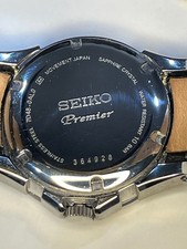 Наручные часы Seiko Premier кожаный ремешок огромный выбор по