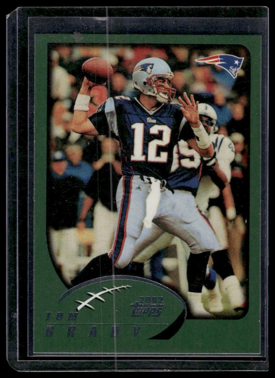 2002 Topps #248 Tom Brady New England Patriots