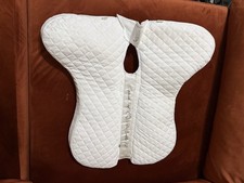Total Saddle Fit Squish Pad, Dressage Medium White