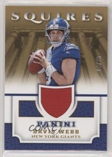 2017 Panini Squires Jerseys Prime 14/25 Davis Webb #SQ-WE 0e3