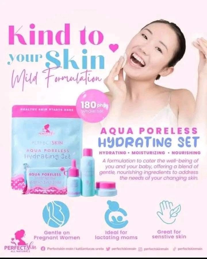 Perfect Skin Aqua Poreless Hydrating Set