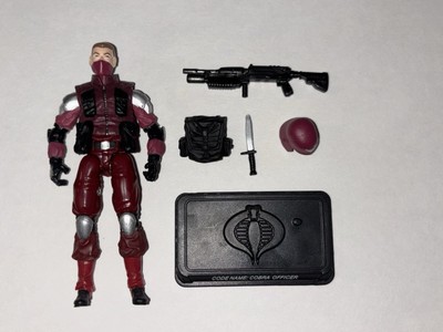 GI Joe 25th Anniversary Resolute Set Red Cobra Officer 4  Figure Hasbro 2009