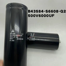 1PCS EPCOS inverter aluminum electrolytic capacitor B43584-S6608-Q2 500V 6000UF