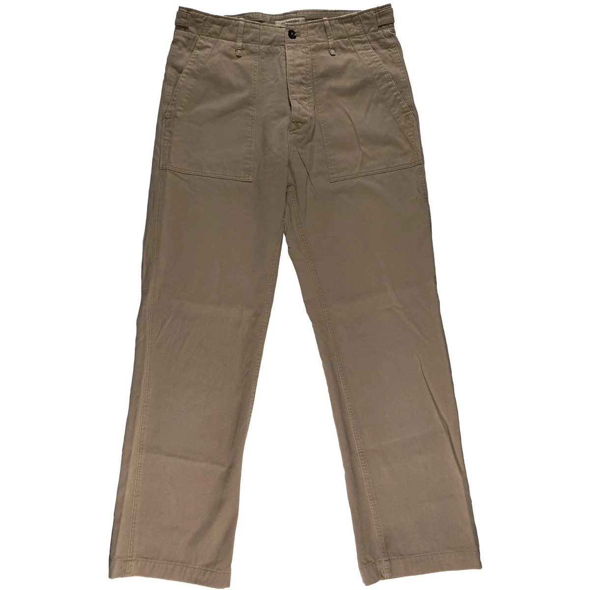 Burberry London Flat Front Pants for Men for sale | eBay display picture 1
