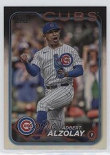 2024 Topps Series 1 Rainbow Foil Adbert Alzolay #129 0jk5