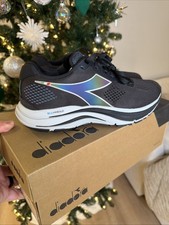 diadora Mythos Blushield 7 Vortice running Womens Black Sneakers Size 7 178056