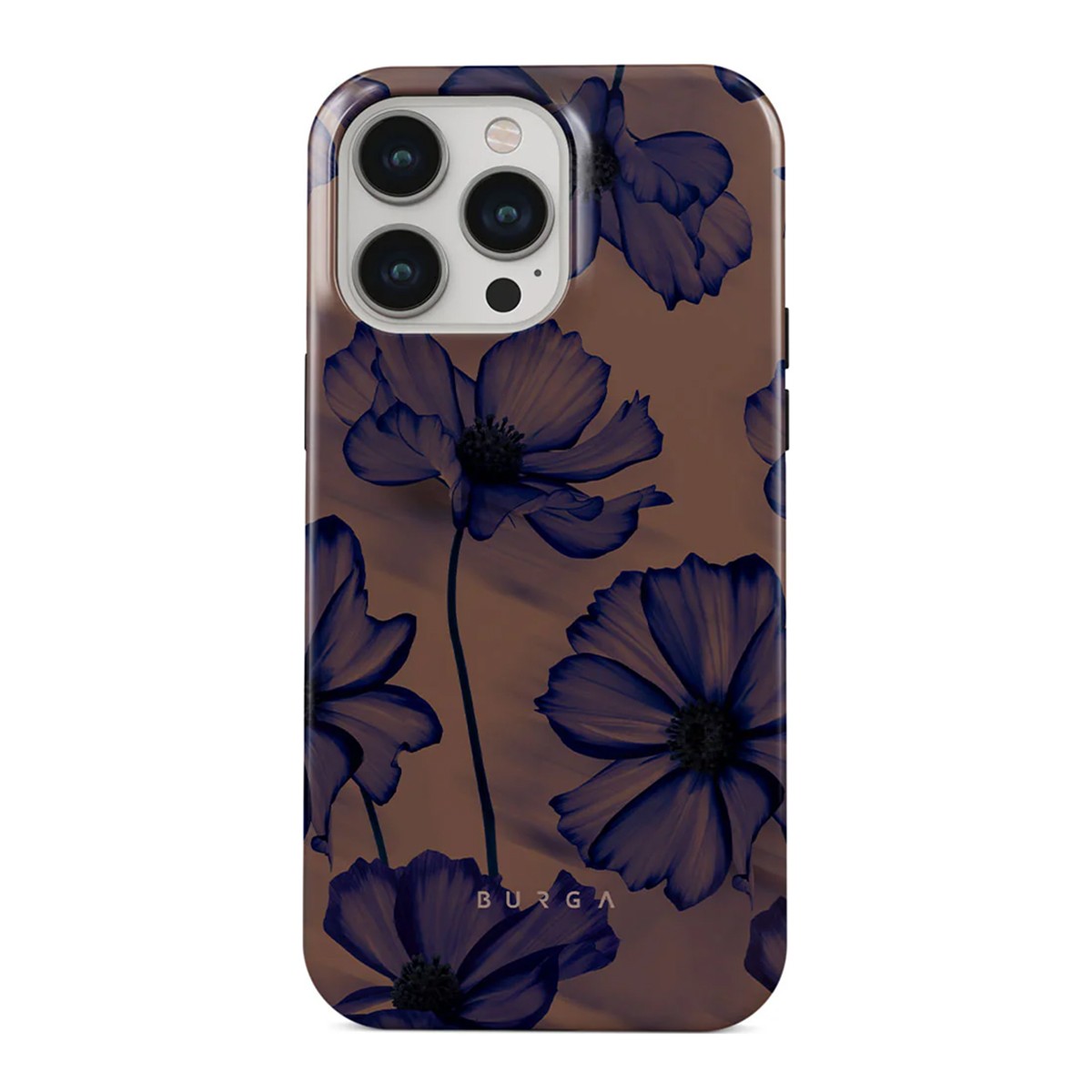 Coque iPhone 13 Pro antichoc Burga - Coque lavande silicone résistant