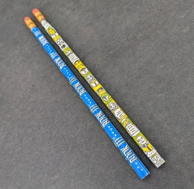 2 Pizza Hut Book It Reading Program Pencils Vintage 1990's Kids Children