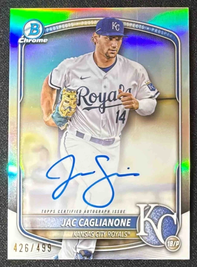 Bowman Baseball Kansas City Royals Sports Trading Cards