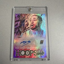 2020-21 Panini NBA Hoops Hoops Ink Mikal Bridges #HI-MIB Auto 8d4
