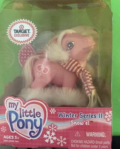 My Little Pony SNOW 'EL Christmas Winter Series II 2004 Target Exclusive G3