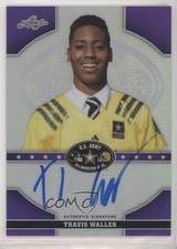 2015 Leaf US Army All-American Bowl Metal Tour 5/15 Travis Johnson Auto 9b4