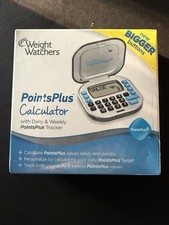 Weight Watchers Points Plus Calculator Bigger Buttons Daily Weekly New in Box