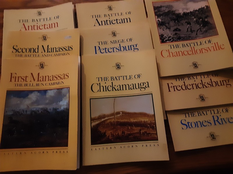Civil War --- Eastern Acorn Press --- 9 Magazines Of Battles Of The Civil War