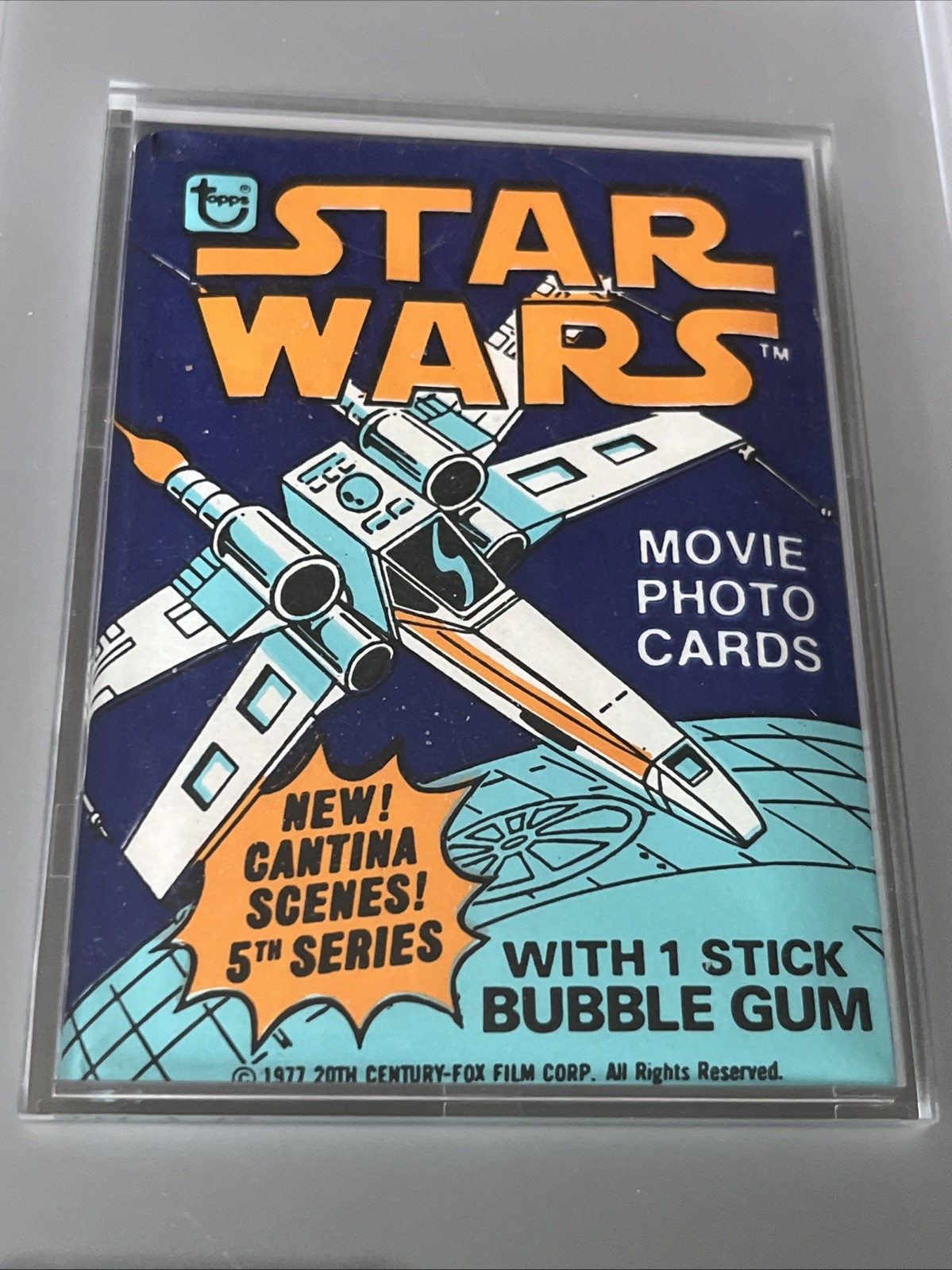 1978 Topps Star Wars 5th Series Graded Wax Pack PSA 9 MINT-This Is My Only PSA 9 view 3