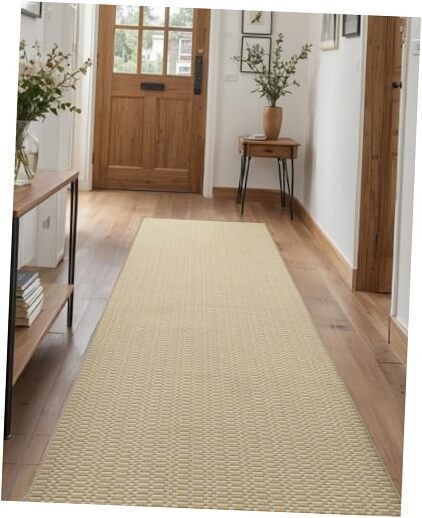 Non Slip Washable Hallway Runner 2x6 Thin Long Carpet for Easy Cleaning