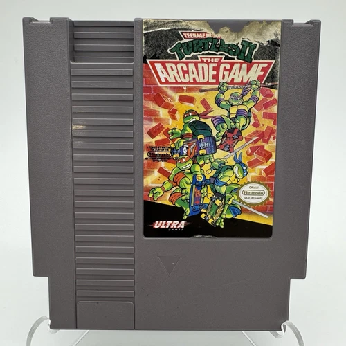 Teenage Mutant Ninja Turtles II: The Arcade Game - Nintendo NES - Good