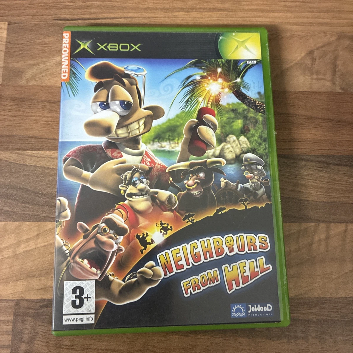 Jeu Xbox 'Neighbours From Hell' - Version PAL - Bon état - Testé Avant Vente
