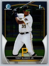 Tony Blanco Jr. Pirates 2023 Bowman Chrome 1st Edition BCP-134
