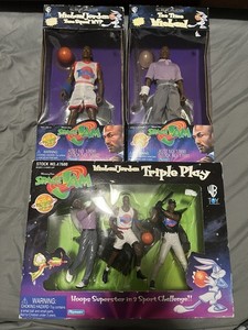 スポーツ Michael Jordan Triple Play Space Jam 1996 Warner Bros Looney Tunes Space Jam Michael Jordan Triple Play