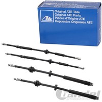 4Xate BremsschlÄUche Vorne+Hinten Passend FüR Alfa Romeo 159 Spider Brera 939