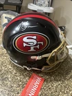 NaVorro Bowman 49ers Alternate Autographed Full Size Helmet Beckett COA