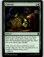 Cultivate 50 Commander: Teenage Mutant Ninja Turtles Magic: The Gathering LP
