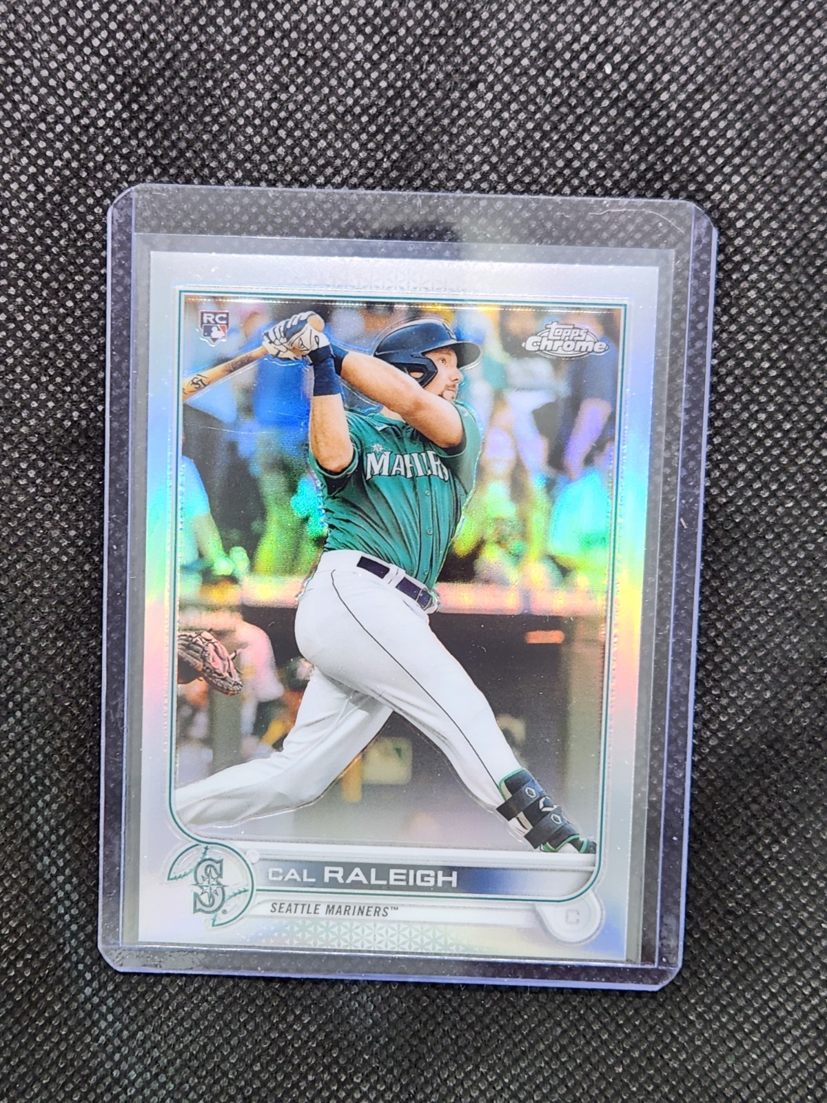 2022 Topps Chrome - Cal Raleigh #149 Refractor (RC)