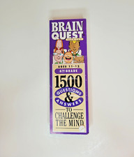 BRAIN QUEST 1500 Questions  Answers to Challenge the Mind 6th GRADE Ages 11-12