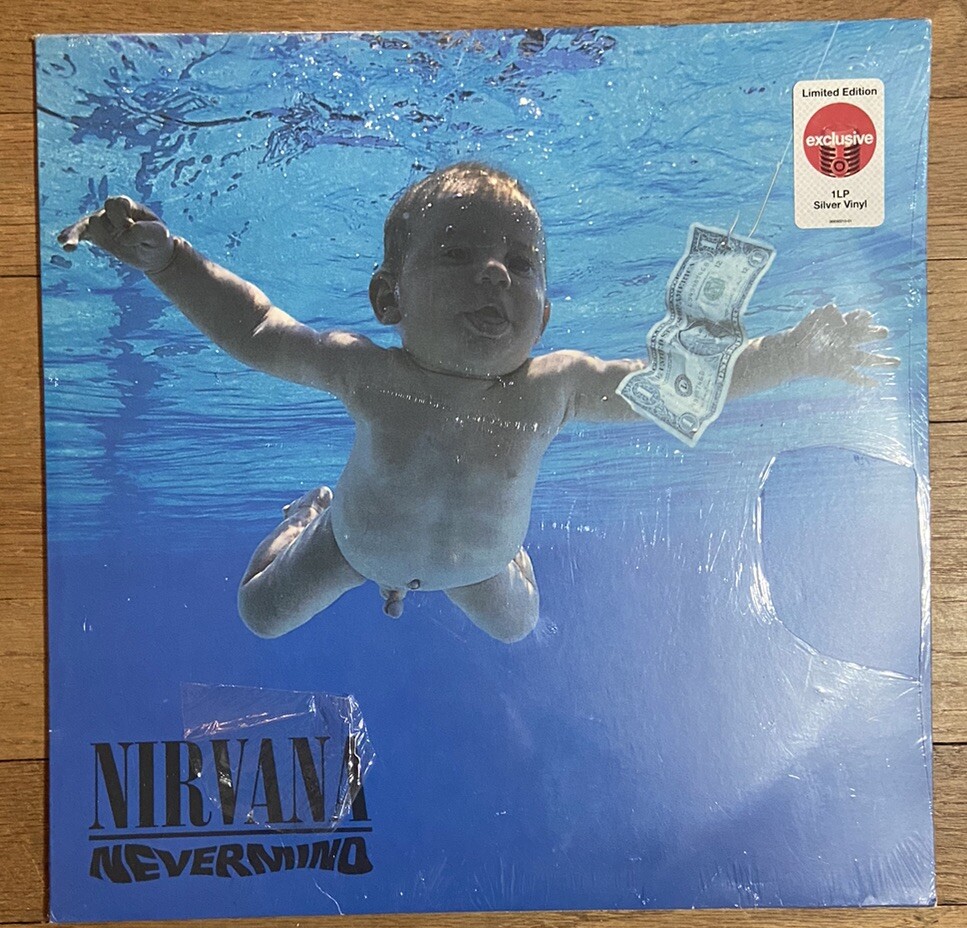 Nirvana NEVERMIND (Vinyl Record) / Target Exclusive Silver LP