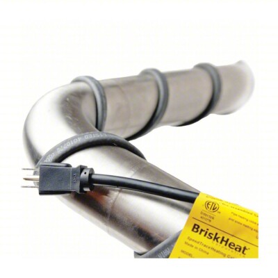 Briskheat FFSL81-6 Heating Cord 10* To 65*F 6 Foot Long .5  Width 120 Bolt 72 W