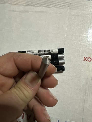 Quantità:4 Trapano svasatore Melin 1/4" x 90° 1 flauto M42 cobalto USA HSP1-1/4-90 - Foto 6 di 8