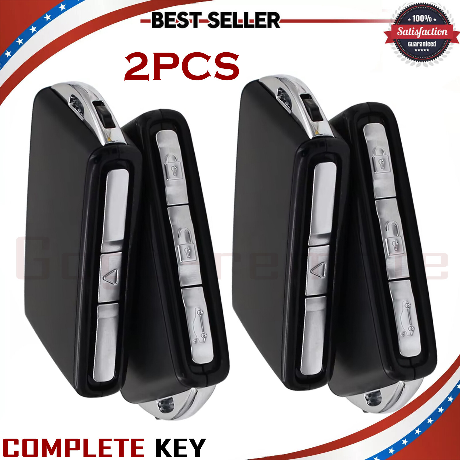 2xSmart Key Fob YGOHUF8423 for Volvo S60 S90 V60 V90 XC40 XC60 XC90 for Polestar