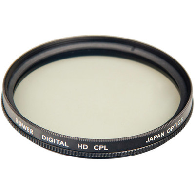 Bower 55mm Digital High-Definition Circular Polarizer Lens Filter  