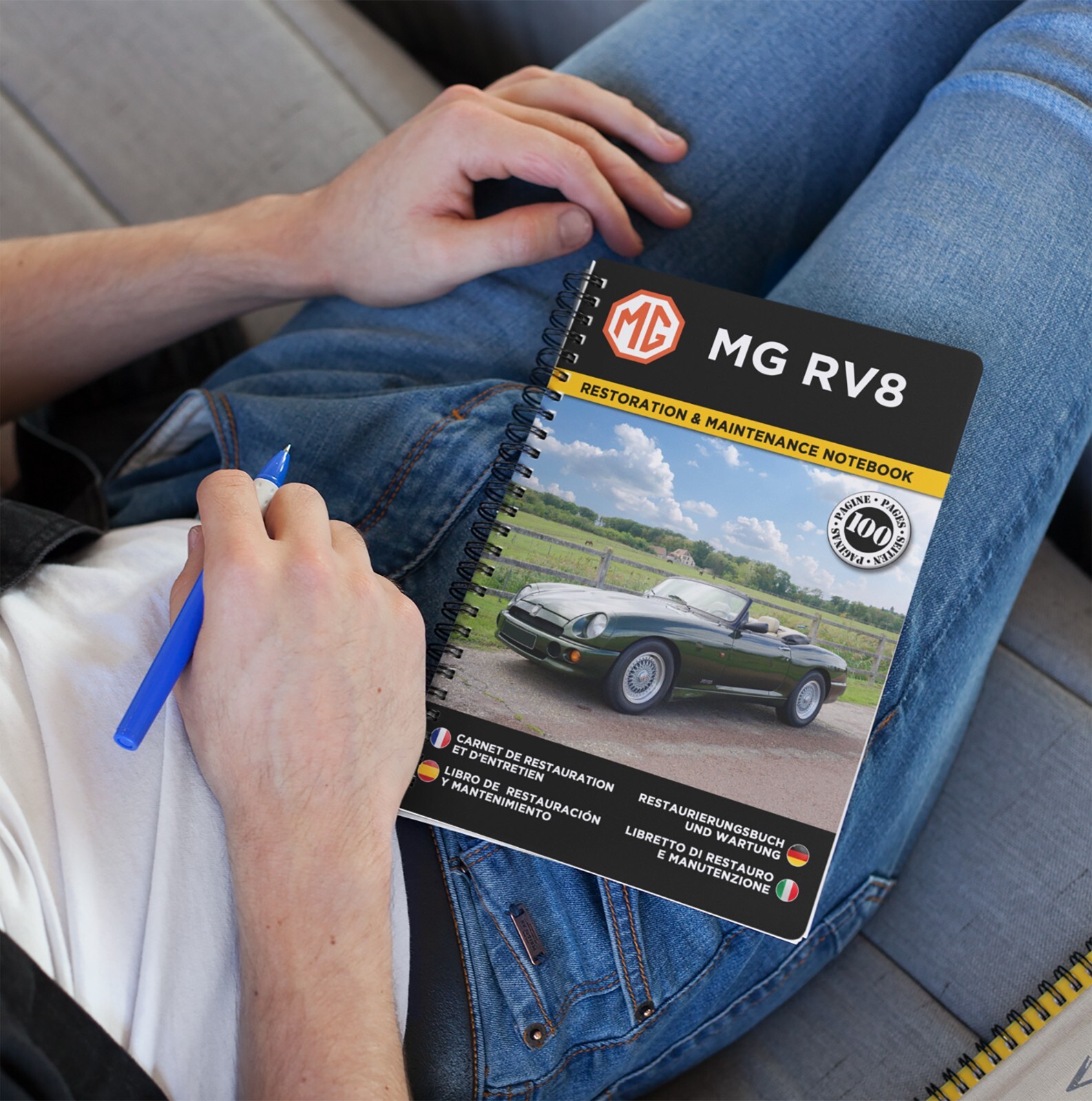 Carnet de restauration MG RV8 pour organiser vos travaux de garage - 2