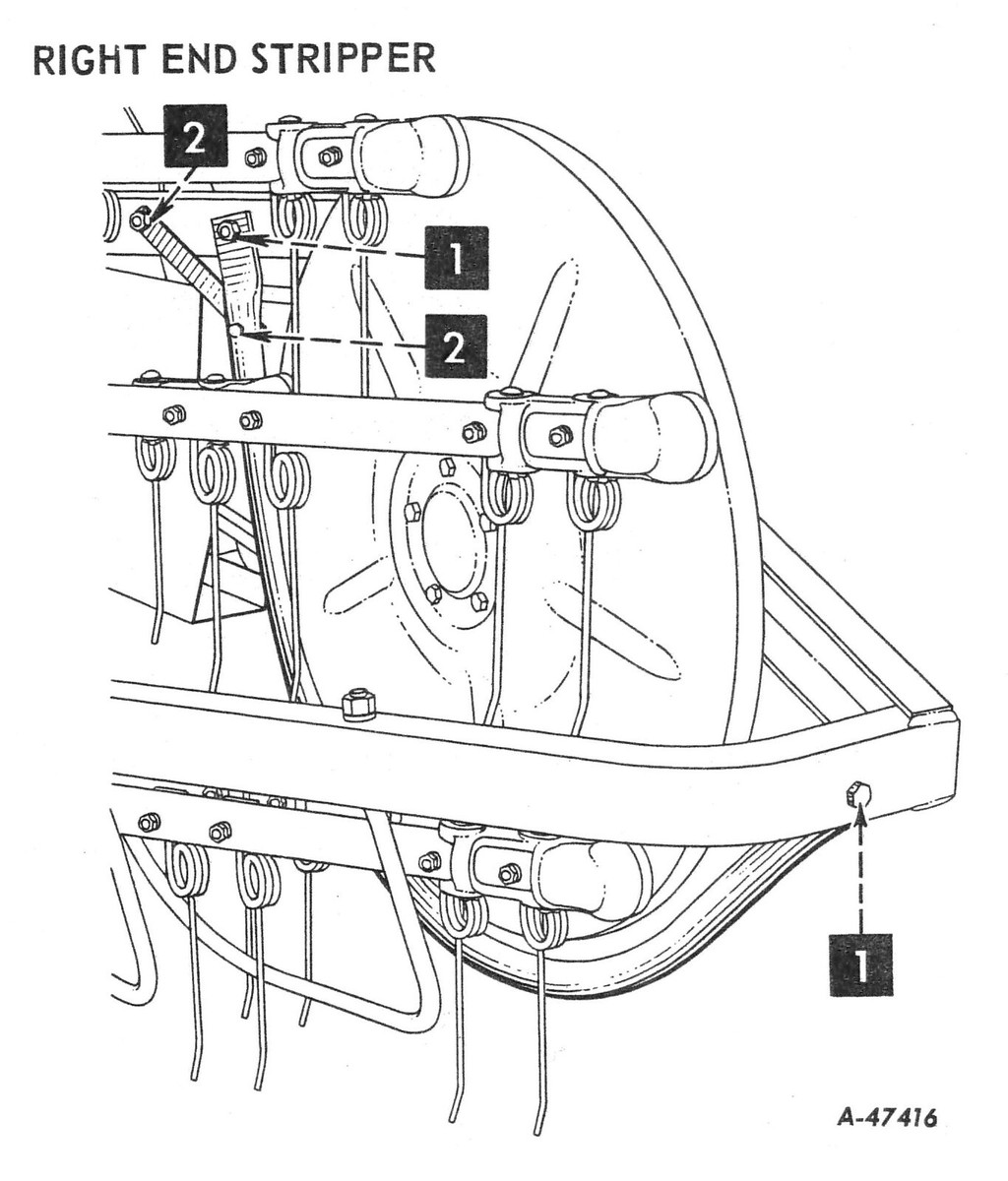 つくえ 2pt Fast Hitch IH International Harvester McCormick No 12 Side