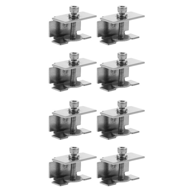 8 Pcs Glasbefestigungsklammern 3d Drucker Zubehör Verstellbare Bettgestelle 8 Pcs Glasbefestigungsklammern 3d Drucker Zubehör Verstellbare Bettgestelle