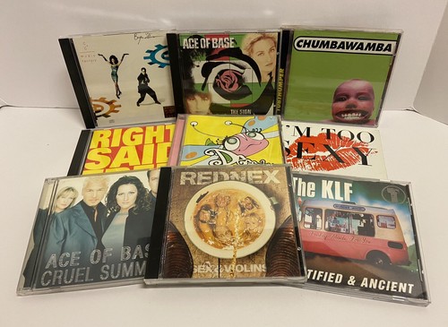 90s Dance Electronic Pop Hip Hop Lot- Ace of Base, Dee Lite, C + C Music Factory