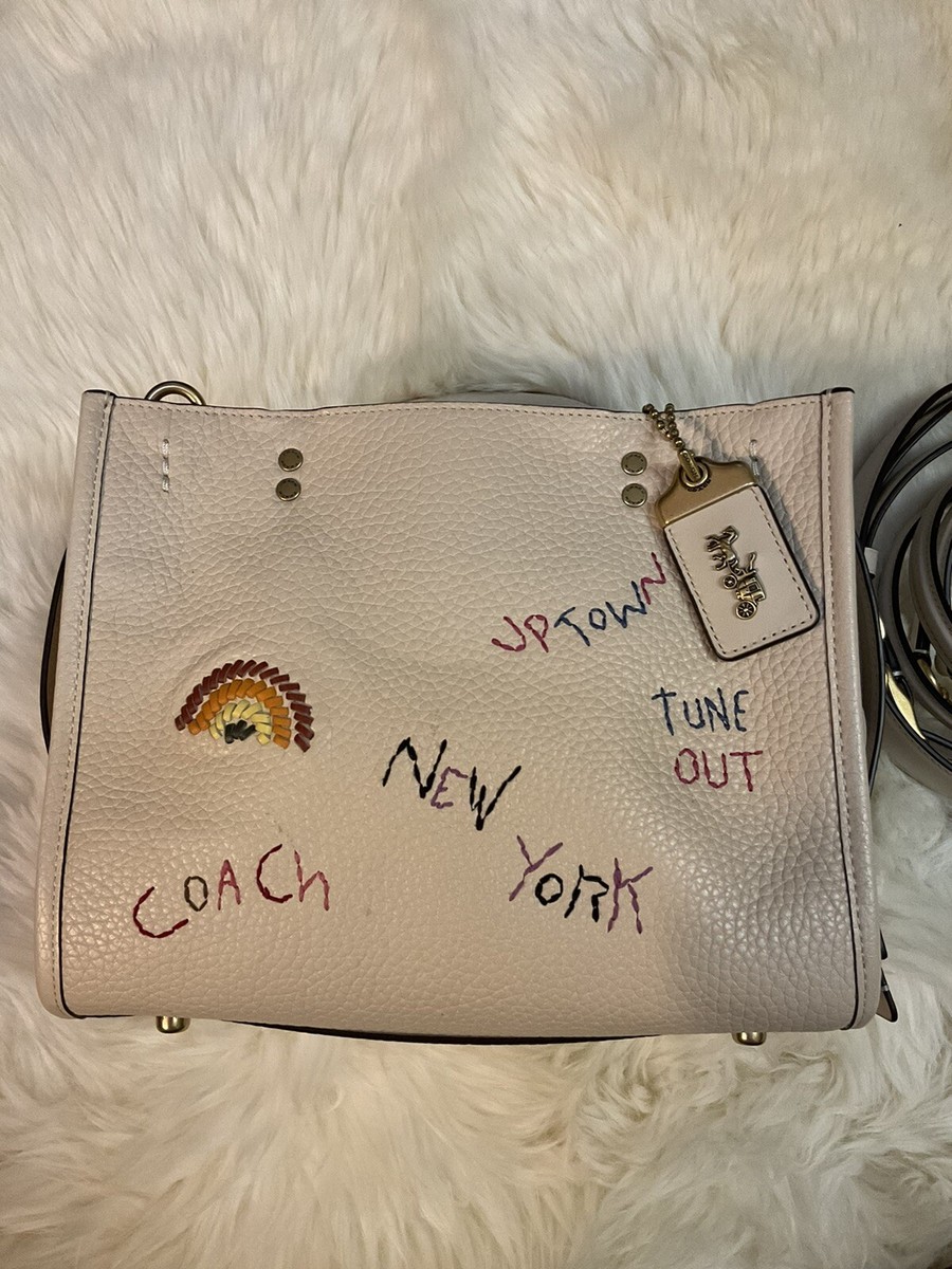 COACH 1941 Rogue 25 With Embroidery C3873 Coach Forever Collection