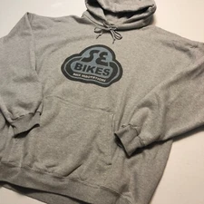 vtg SE BIKES Racing BMX INNOVATIONS Hoodie Sweatshirt XL 2-Sided HANES