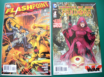 Flashpoint #5 Variant 1st App of Pandora 2011 DC Comics | +Pandora #1 Hi Grade