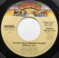 Rock Promo 45 Angel - Flying With Broken Wings (Without You) / Flying With Broke