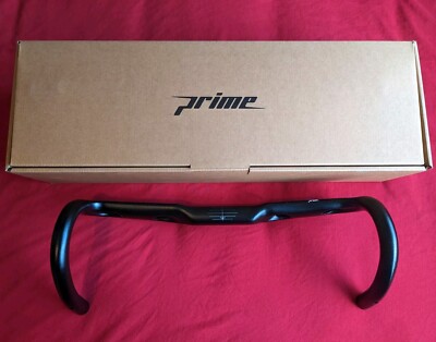 Prime Doyenne 44cm Aero Drop Handlebars Internal Routing Lightweight Alloy  NEW UK